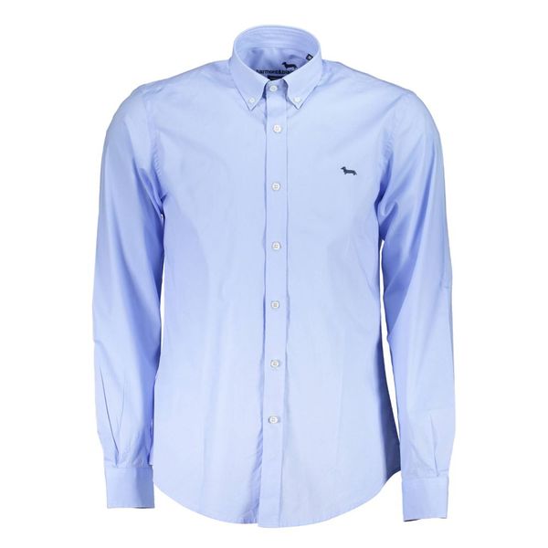 Harmont and Blaine HARMONT &amp; BLAINE LIGHT BLUE MAN LONG SLEEVED SHIRT