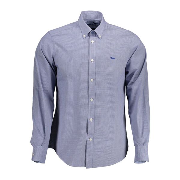 Harmont and Blaine HARMONT &amp; BLAINE MEN'S BLUE LONG SLEEVE SHIRT