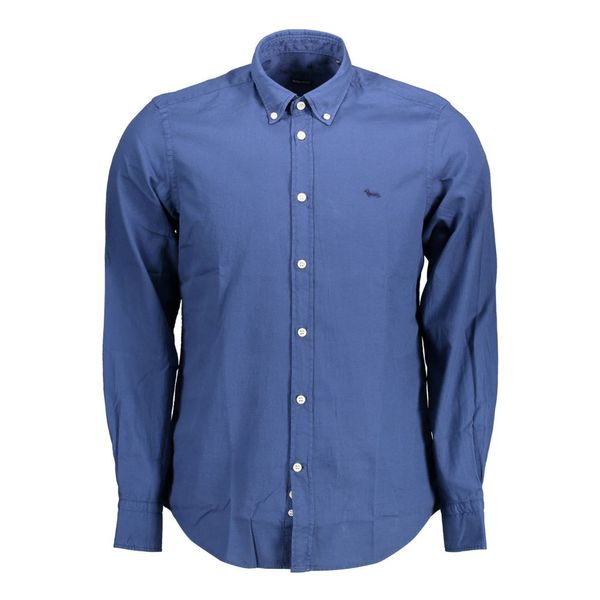 Harmont and Blaine HARMONT &amp; BLAINE MEN'S BLUE LONG SLEEVE SHIRT
