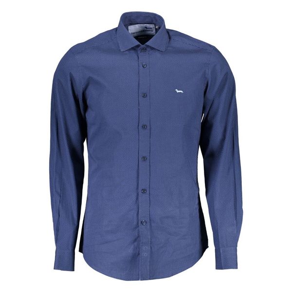Harmont and Blaine HARMONT &amp; BLAINE MEN'S BLUE LONG SLEEVE SHIRT