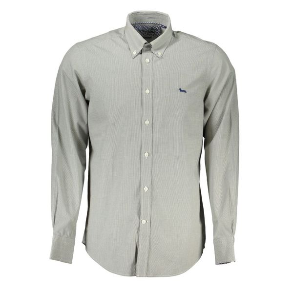 Harmont and Blaine HARMONT &amp; BLAINE MEN'S GREEN LONG SLEEVE SHIRT