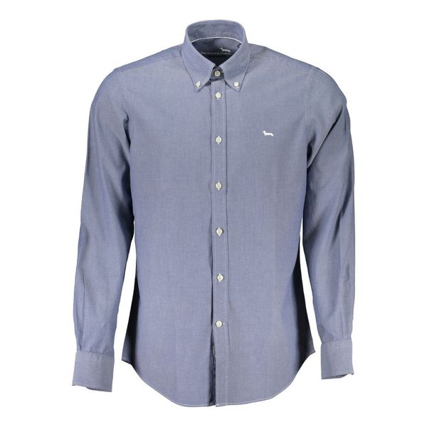 Harmont and Blaine HARMONT &amp; BLAINE MEN'S LONG SLEEVE SHIRT BLUE