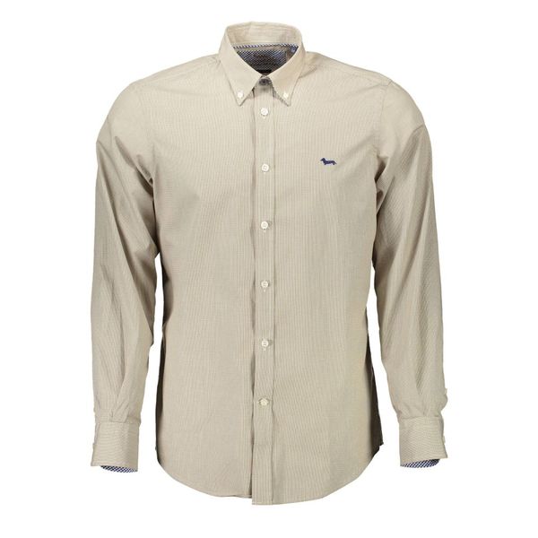 Harmont and Blaine HARMONT &amp; BLAINE MEN'S LONG SLEEVE SHIRT BROWN