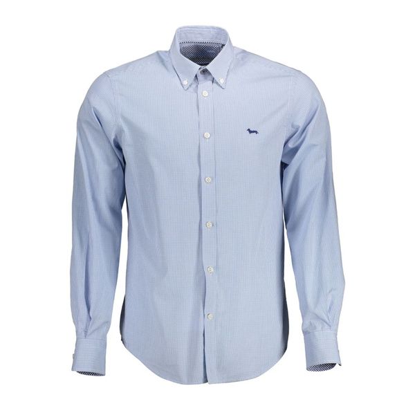 Harmont and Blaine HARMONT &amp; BLAINE MEN'S LONG SLEEVE SHIRT LIGHT BLUE