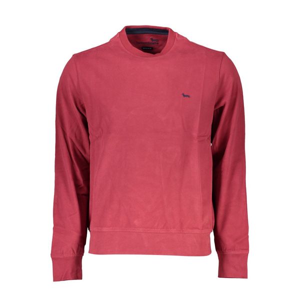 Harmont and Blaine HARMONT &amp; BLAINE MEN'S RED ZIP-OUT SWEATSHIRT