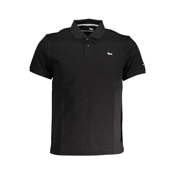 Harmont and Blaine HARMONT &amp; BLAINE POLO SHORT SLEEVE MAN BLACK