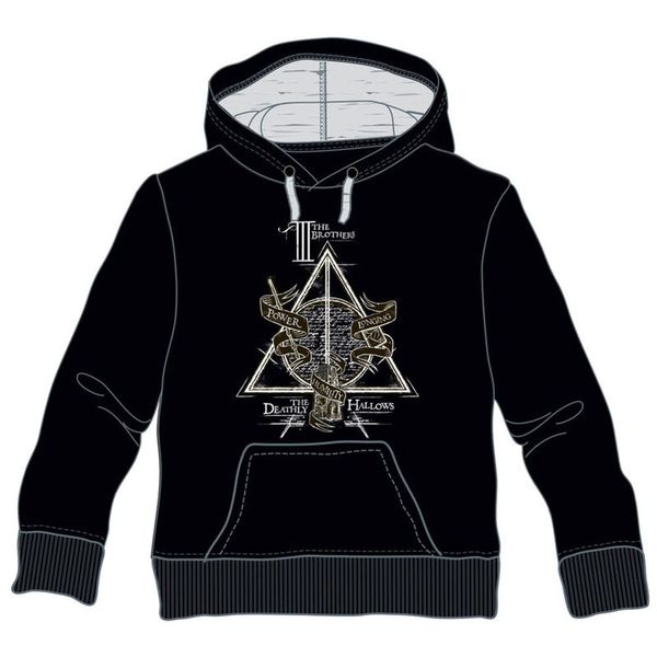 Harry Potter Harry Potter Deathly Hallows dječji hoodie - 10 godina