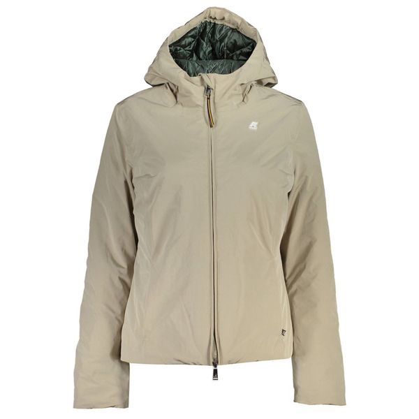 K-Way K-WAY BEIGE WOMEN'S JACKET
