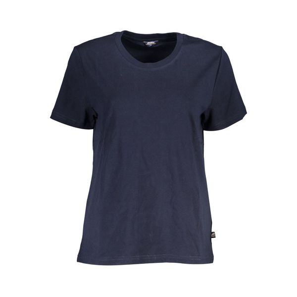 K-Way K-WAY BLUE WOMAN SHORT SLEEVE T-SHIRT