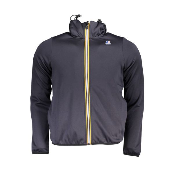 K-Way K-WAY MEN'S BLUE ZIPPED SWEATSHIRT