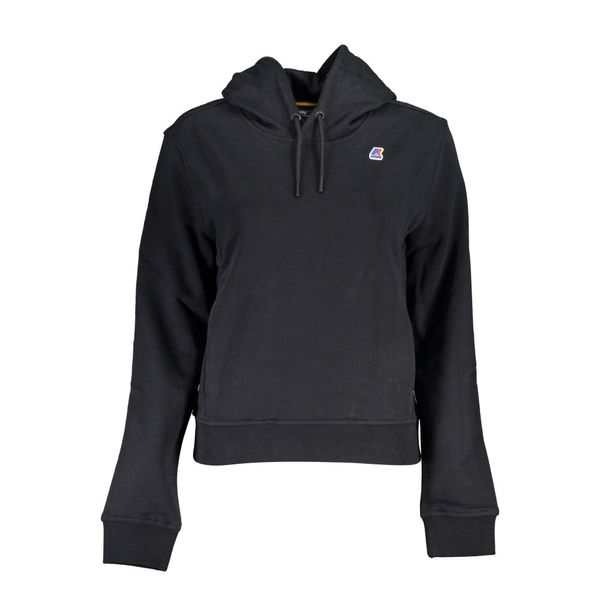 K-Way K-WAY WOMAN BLACK SWEATSHIRT WITHOUT ZIP