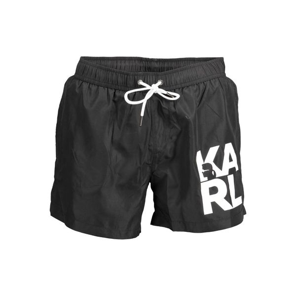 Karl Lagerfeld KARL LAGERFELD BEACHWEAR COSTUME PARTS UNDER MAN BLACK