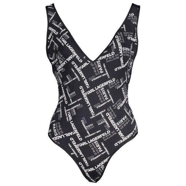 Karl Lagerfeld KARL LAGERFELD BEACHWEAR SWIMSUIT WOMAN BLACK