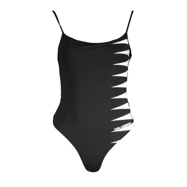 Karl Lagerfeld KARL LAGERFELD BEACHWEAR WOMEN'S ONE PIECE SWIMSUIT BLACK