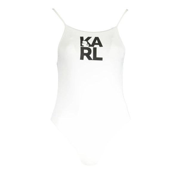 Karl Lagerfeld KARL LAGERFELD BEACHWEAR WOMEN'S SWIMSUIT WHITE