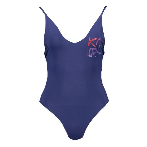 Karl Lagerfeld KARL LAGERFELD ONE PIECE SWIMSUIT WOMAN BLUE