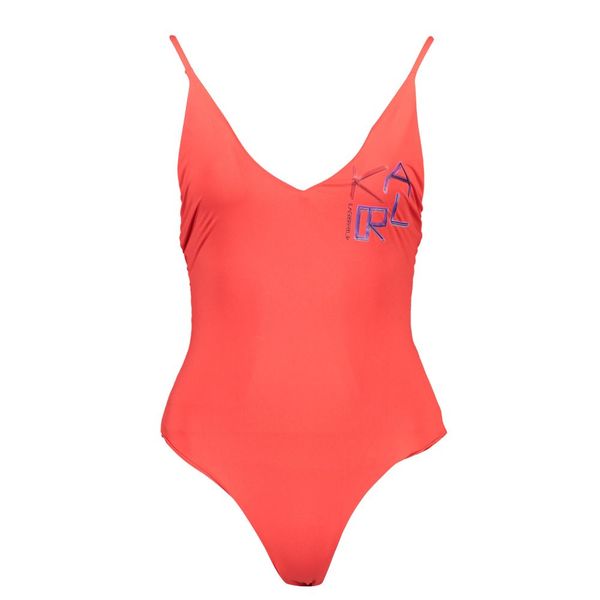 Karl Lagerfeld KARL LAGERFELD ONE PIECE SWIMSUIT WOMAN RED