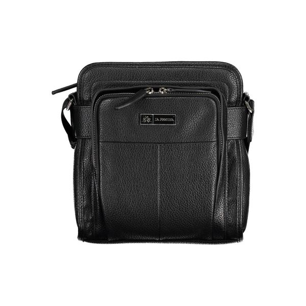 La Martina LA MARTINA BLACK MAN SHOULDER BAG