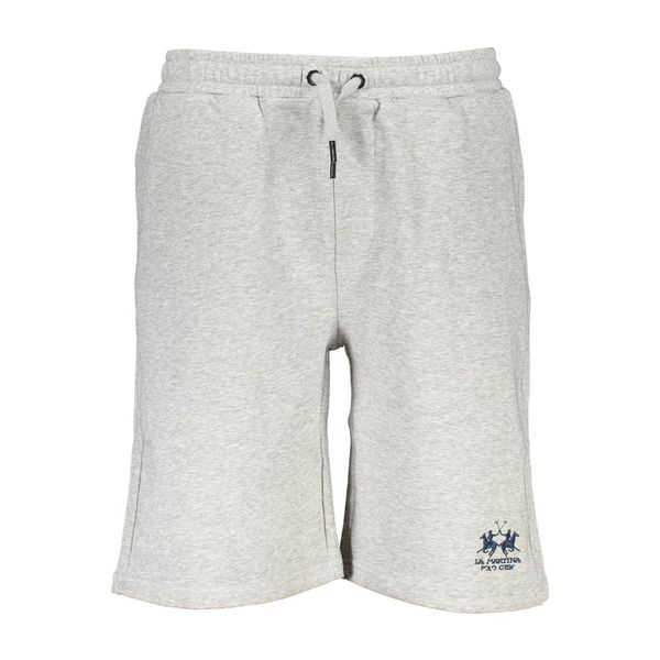 La Martina LA MARTINA GRAY MAN BERMUDA PANTS