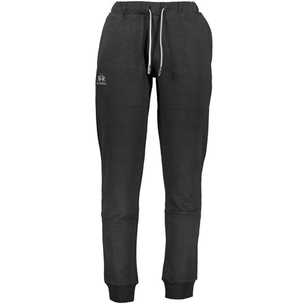 La Martina LA MARTINA MEN'S BLACK TROUSERS