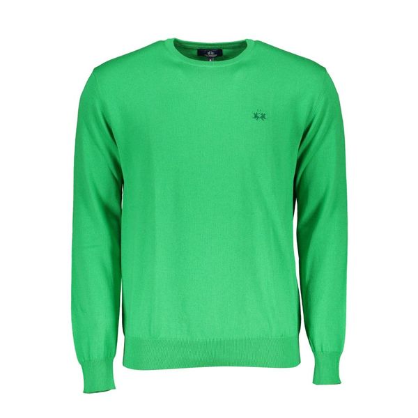 La Martina LA MARTINA MEN'S GREEN SWEATER