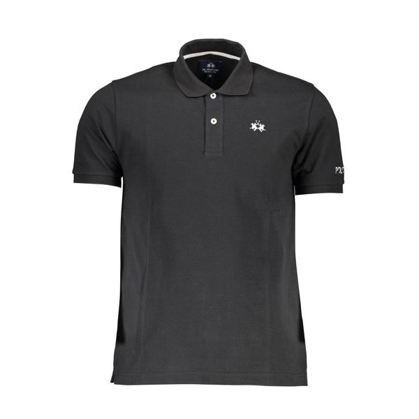 La Martina LA MARTINA POLO SHORT SLEEVE MAN BLACK