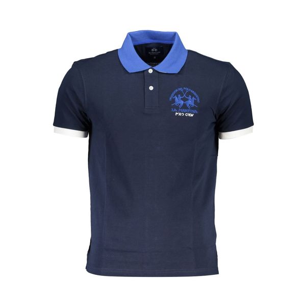 La Martina LA MARTINA POLO SHORT SLEEVE MAN BLUE