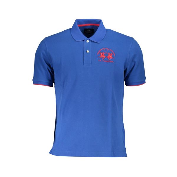 La Martina LA MARTINA POLO SHORT SLEEVE MAN BLUE