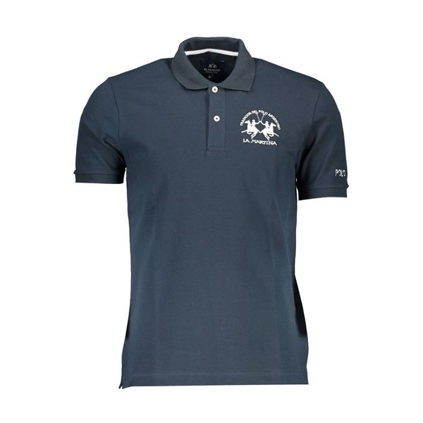 La Martina LA MARTINA POLO SHORT SLEEVE MAN BLUE