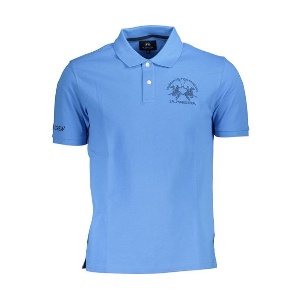 La Martina LA MARTINA POLO SHORT SLEEVE MAN LIGHT BLUE