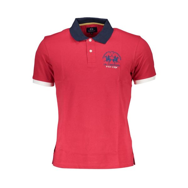 La Martina LA MARTINA POLO SHORT SLEEVE MAN RED