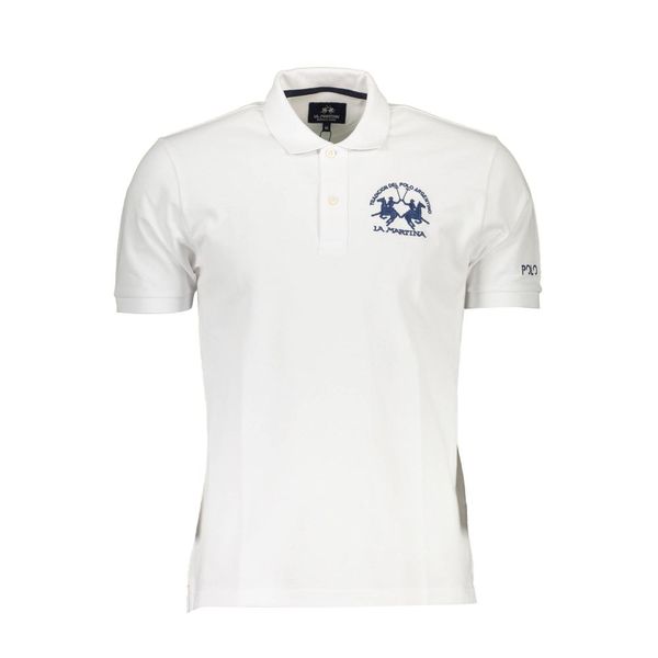 La Martina LA MARTINA POLO SHORT SLEEVE MAN WHITE