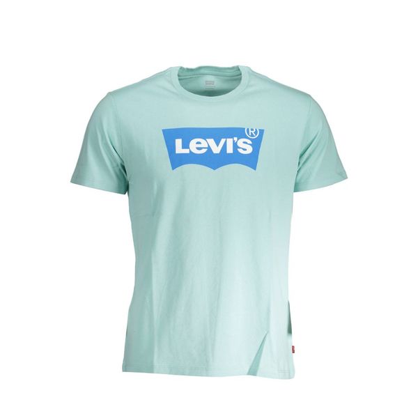 Levis LEVI'S LIGHT BLUE MAN SHORT SLEEVE T-SHIRT