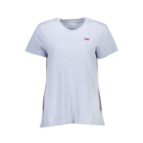 Levis LEVI'S LIGHT BLUE WOMEN'S SHORT SLEEVE T-SHIRT