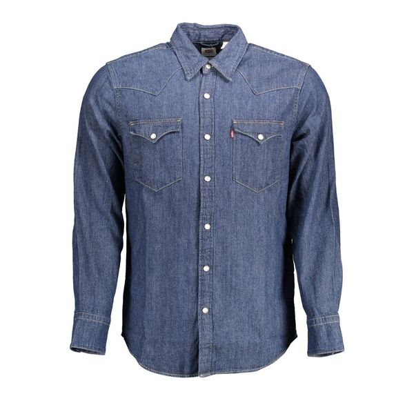 Levis LEVI'S MEN'S BLUE LONG SLEEVE SHIRT