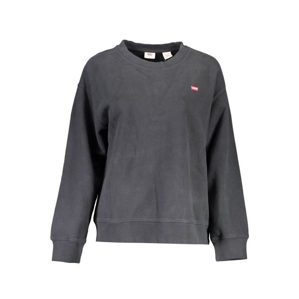 Levis LEVI'S SWEATSHIRT WITHOUT ZIP WOMAN BLACK