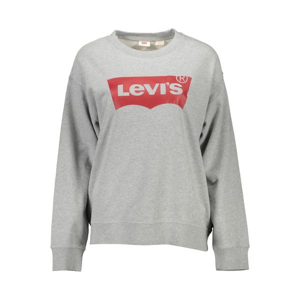 Levis LEVI'S SWEATSHIRT WITHOUT ZIP WOMAN GRAY
