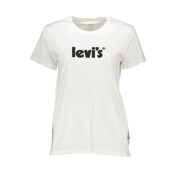 Levis LEVI'S WHITE WOMAN SHORT SLEEVE T-SHIRT