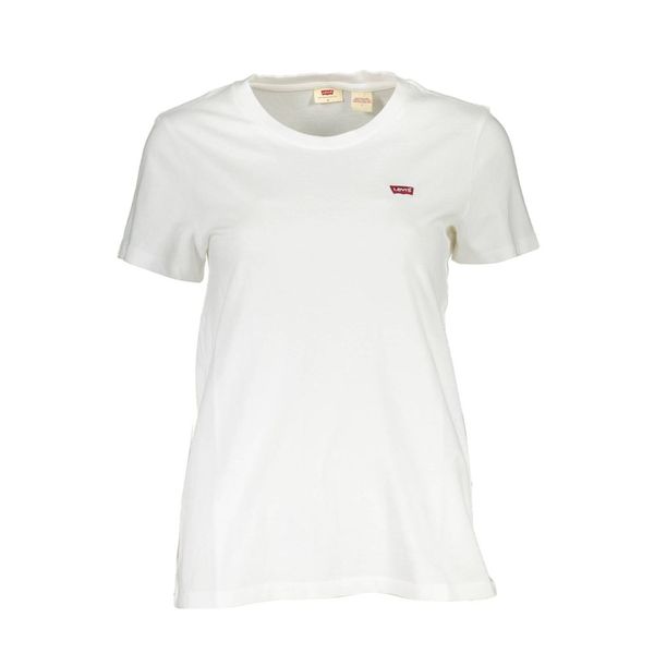 Levis LEVI'S WHITE WOMAN SHORT SLEEVE T-SHIRT