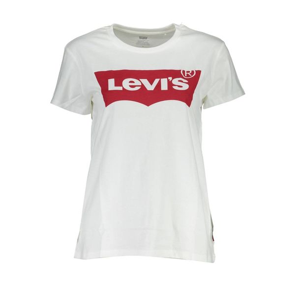 Levis LEVI'S WHITE WOMAN SHORT SLEEVE T-SHIRT
