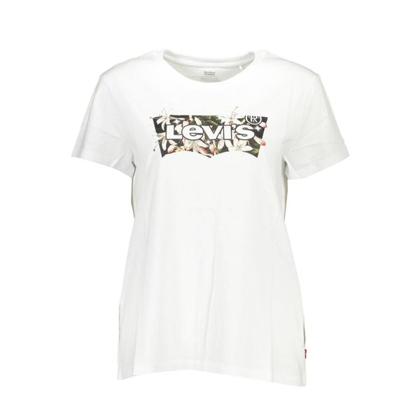 Levis LEVI'S WHITE WOMEN'S SHORT SLEEVE T-SHIRT
