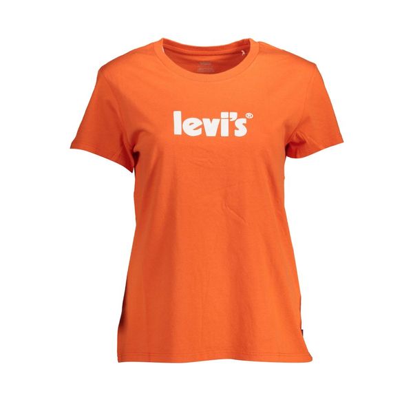 Levis LEVI'S WOMEN'S SHORT SLEEVE T-SHIRT ORANGE