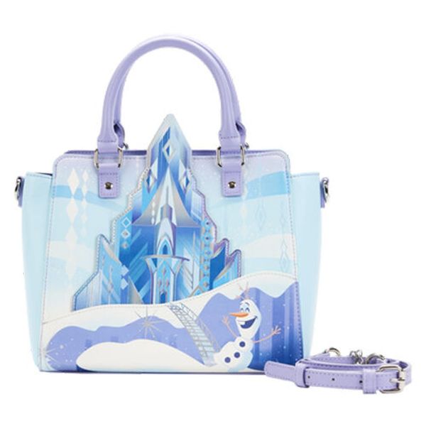 LOUNGEFLY Loungefly Disney Frozen Elsa Castle crossbody