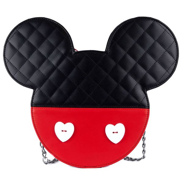 LOUNGEFLY Loungefly Disney Mickey and Minnie Valentines crossbody