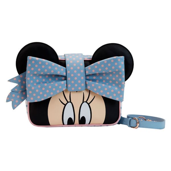 LOUNGEFLY Loungefly Disney Minnie Mouse Pastel Polka Dot torbica