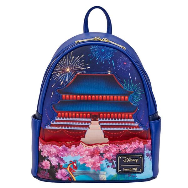 LOUNGEFLY Loungefly Disney Mulan Castle dječji ruksak 25cm