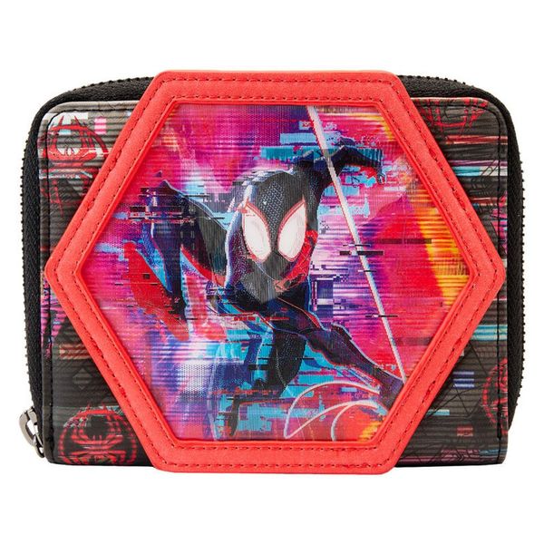 LOUNGEFLY Loungefly Marvel Spiderman Across the Spider-Verse Lenticular wallet