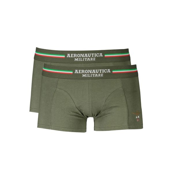 Aeronautica militare MILITARY AIRCRAFT MAN'S GREEN BOXER