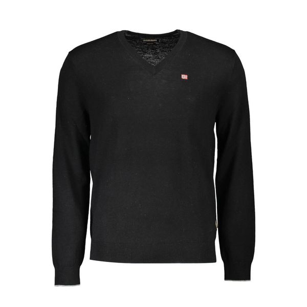 Napapijri NAPAPIJRI BLACK MAN SWEATER