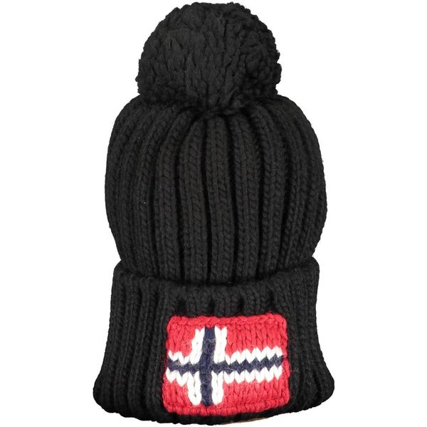 Napapijri NAPAPIJRI BLACK MEN'S BEANIE